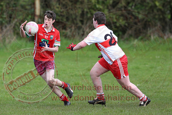 Newtownbutler First Fermanaghs (1-8) V St. St. Pat's Donagh (6-19) in Minor League Section B.