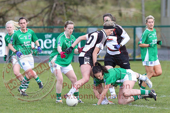 Fermanagh (0-5) V Sligo (4-7) in Ladies GAA National Football League, Division 3