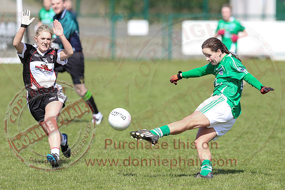 Fermanagh (0-5) V Sligo (4-7) in Ladies GAA National Football League, Division 3