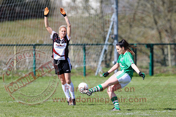 Fermanagh (0-5) V Sligo (4-7) in Ladies GAA National Football League, Division 3