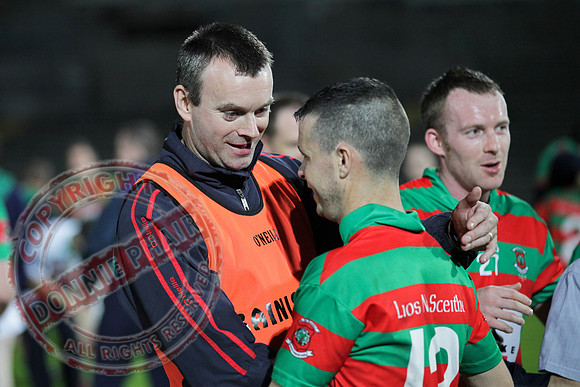 Lisnaskea Emmetts V St. Pats Donagh in Senior Men GAA Football Championship Semi-Final in Brewster Park.