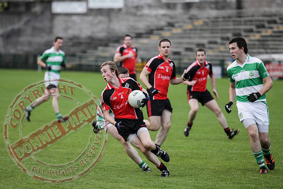 Teemore V Maguiresbridge in Senior Men GAA Football Intermediate Semi-Final in Brewster Park.