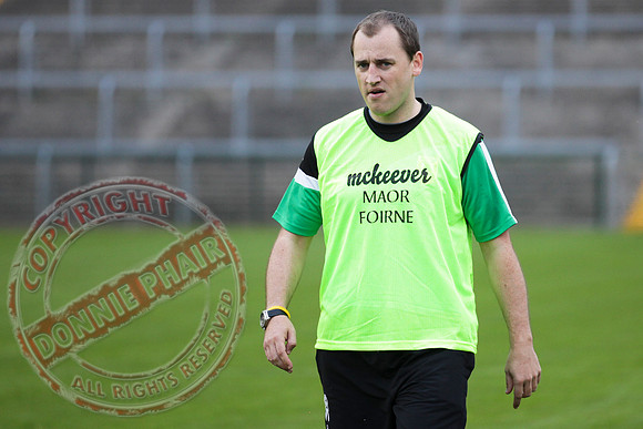Teemore V Maguiresbridge in Senior Men GAA Football Intermediate Semi-Final in Brewster Park.