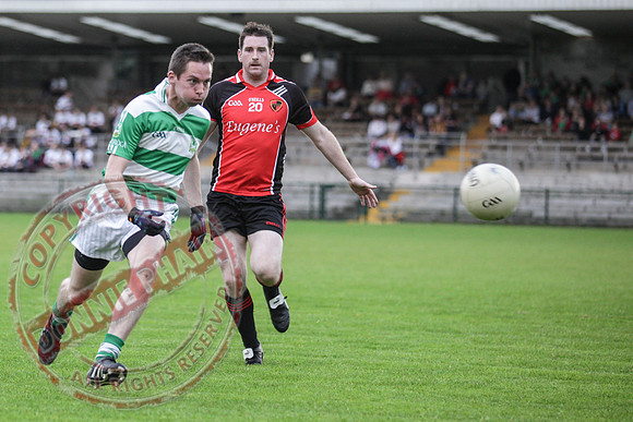 Teemore V Maguiresbridge in Senior Men GAA Football Intermediate Semi-Final in Brewster Park.