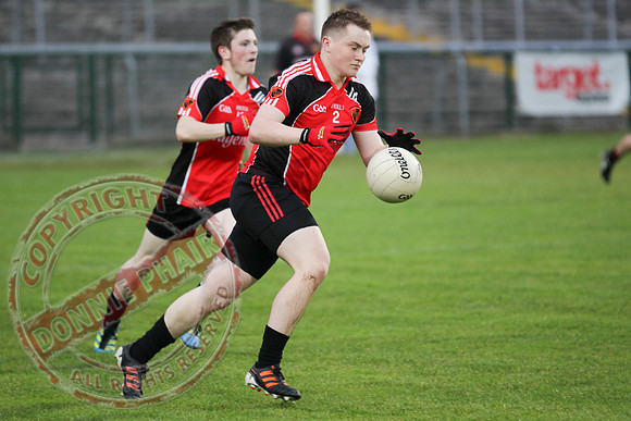 Teemore V Maguiresbridge in Senior Men GAA Football Intermediate Semi-Final in Brewster Park.