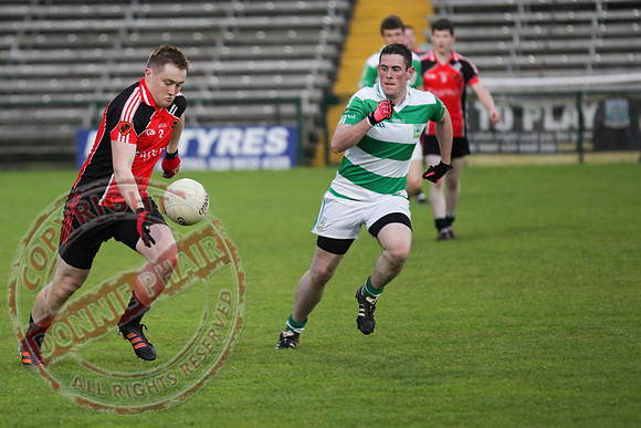 Teemore V Maguiresbridge in Senior Men GAA Football Intermediate Semi-Final in Brewster Park.