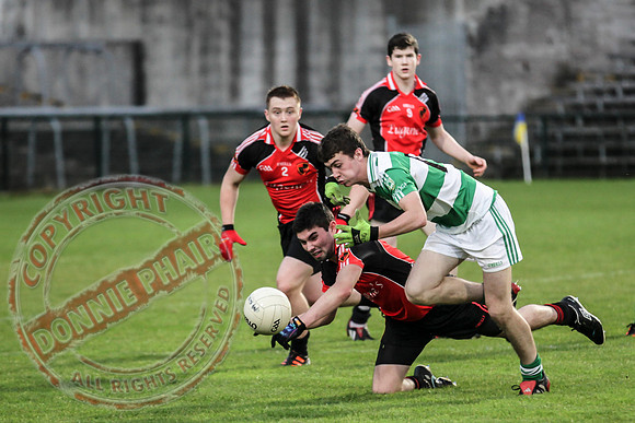 Teemore V Maguiresbridge in Senior Men GAA Football Intermediate Semi-Final in Brewster Park.