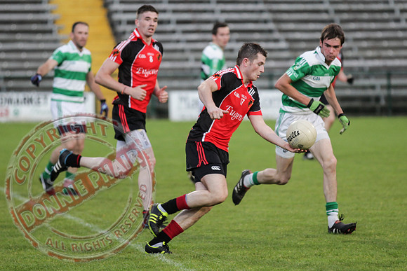 Teemore V Maguiresbridge in Senior Men GAA Football Intermediate Semi-Final in Brewster Park.