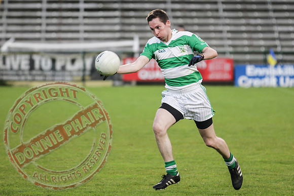 Teemore V Maguiresbridge in Senior Men GAA Football Intermediate Semi-Final in Brewster Park.