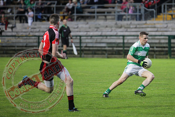 Teemore V Maguiresbridge in Senior Men GAA Football Intermediate Semi-Final in Brewster Park.
