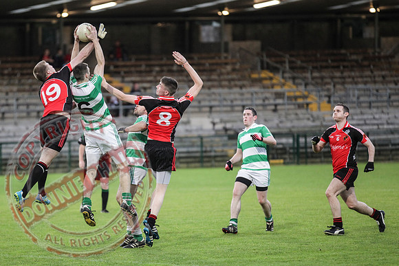 Teemore V Maguiresbridge in Senior Men GAA Football Intermediate Semi-Final in Brewster Park.