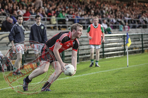 Teemore V Maguiresbridge in Senior Men GAA Football Intermediate Semi-Final in Brewster Park.