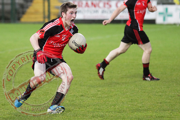 Teemore V Maguiresbridge in Senior Men GAA Football Intermediate Semi-Final in Brewster Park.