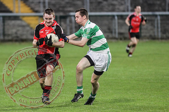 Teemore V Maguiresbridge in Senior Men GAA Football Intermediate Semi-Final in Brewster Park.