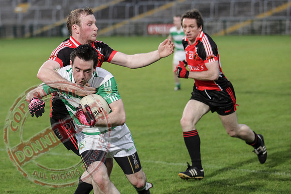 Teemore V Maguiresbridge in Senior Men GAA Football Intermediate Semi-Final in Brewster Park.