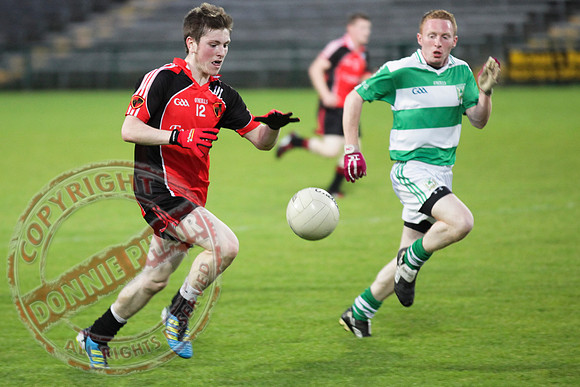 Teemore V Maguiresbridge in Senior Men GAA Football Intermediate Semi-Final in Brewster Park.