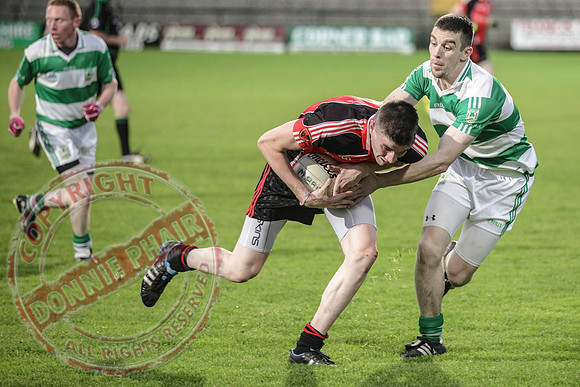 Teemore V Maguiresbridge in Senior Men GAA Football Intermediate Semi-Final in Brewster Park.