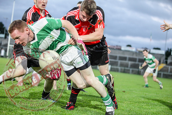 Teemore V Maguiresbridge in Senior Men GAA Football Intermediate Semi-Final in Brewster Park.