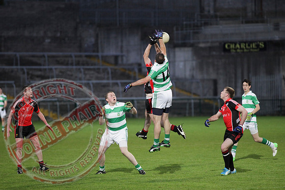 Teemore V Maguiresbridge in Senior Men GAA Football Intermediate Semi-Final in Brewster Park.