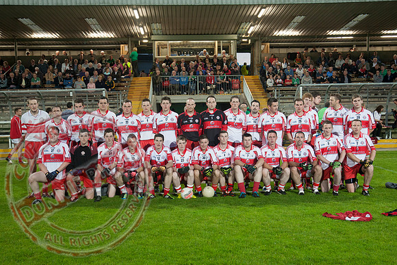 Lisnaskea Emmetts V St. Pats Donagh in Senior Men GAA Football Championship Semi-Final in Brewster Park.