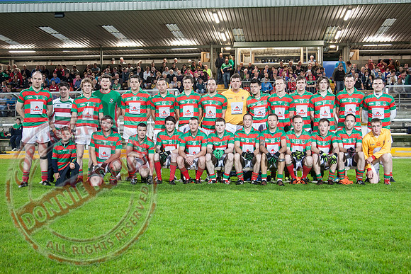 Lisnaskea Emmetts V St. Pats Donagh in Senior Men GAA Football Championship Semi-Final in Brewster Park.