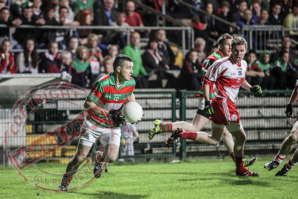 Lisnaskea Emmetts V St. Pats Donagh in Senior Men GAA Football Championship Semi-Final in Brewster Park.