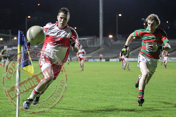 Lisnaskea Emmetts V St. Pats Donagh in Senior Men GAA Football Championship Semi-Final in Brewster Park.