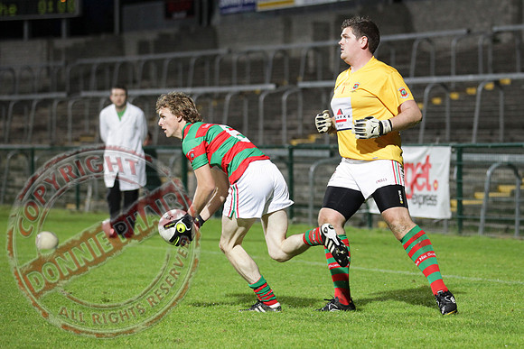 Lisnaskea Emmetts V St. Pats Donagh in Senior Men GAA Football Championship Semi-Final in Brewster Park.