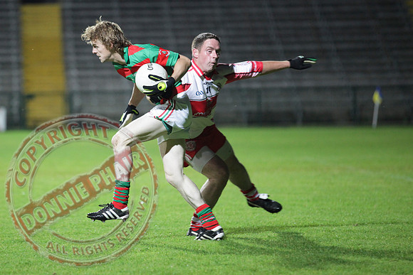 Lisnaskea Emmetts V St. Pats Donagh in Senior Men GAA Football Championship Semi-Final in Brewster Park.