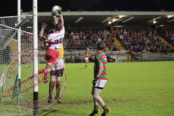 Lisnaskea Emmetts V St. Pats Donagh in Senior Men GAA Football Championship Semi-Final in Brewster Park.