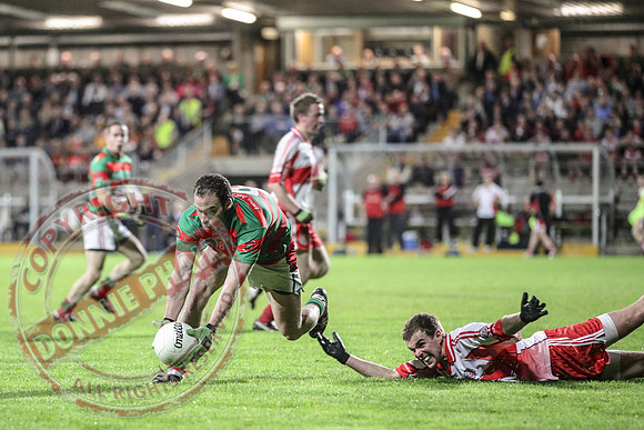 Lisnaskea Emmetts V St. Pats Donagh in Senior Men GAA Football Championship Semi-Final in Brewster Park.