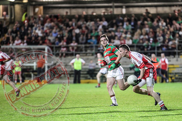 Lisnaskea Emmetts V St. Pats Donagh in Senior Men GAA Football Championship Semi-Final in Brewster Park.