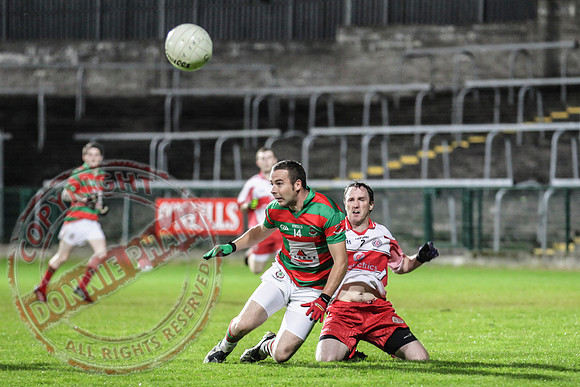 Lisnaskea Emmetts V St. Pats Donagh in Senior Men GAA Football Championship Semi-Final in Brewster Park.