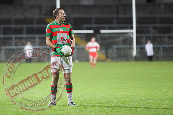 Lisnaskea Emmetts V St. Pats Donagh in Senior Men GAA Football Championship Semi-Final in Brewster Park.