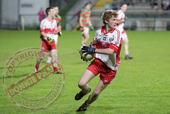 Lisnaskea Emmetts V St. Pats Donagh in Senior Men GAA Football Championship Semi-Final in Brewster Park.