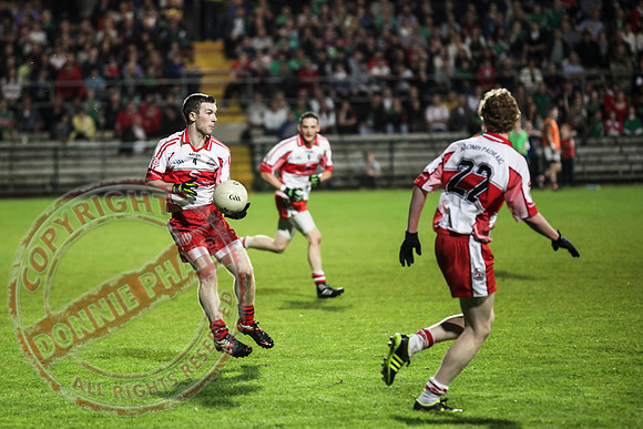 Lisnaskea Emmetts V St. Pats Donagh in Senior Men GAA Football Championship Semi-Final in Brewster Park.