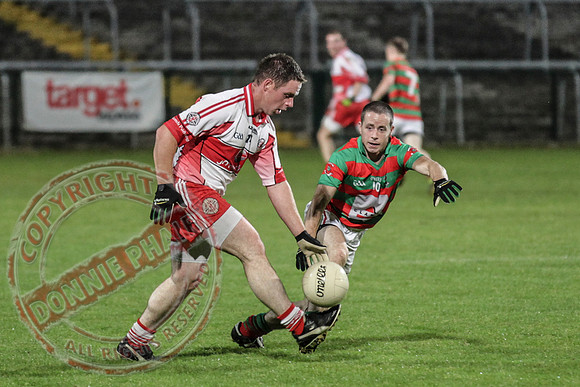 Lisnaskea Emmetts V St. Pats Donagh in Senior Men GAA Football Championship Semi-Final in Brewster Park.