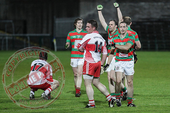 Lisnaskea Emmetts V St. Pats Donagh in Senior Men GAA Football Championship Semi-Final in Brewster Park.