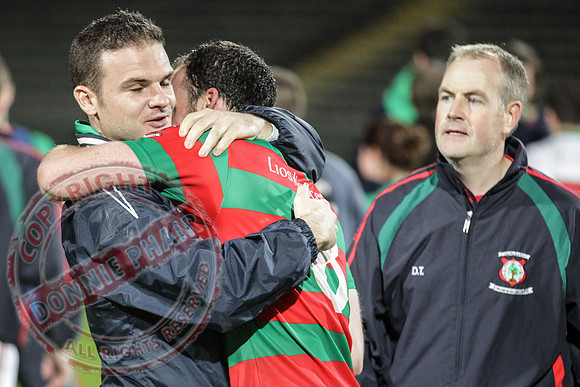 Lisnaskea Emmetts V St. Pats Donagh in Senior Men GAA Football Championship Semi-Final in Brewster Park.