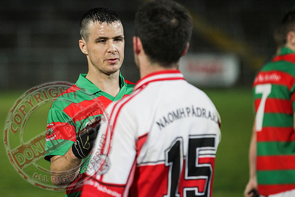 Lisnaskea Emmetts V St. Pats Donagh in Senior Men GAA Football Championship Semi-Final in Brewster Park.