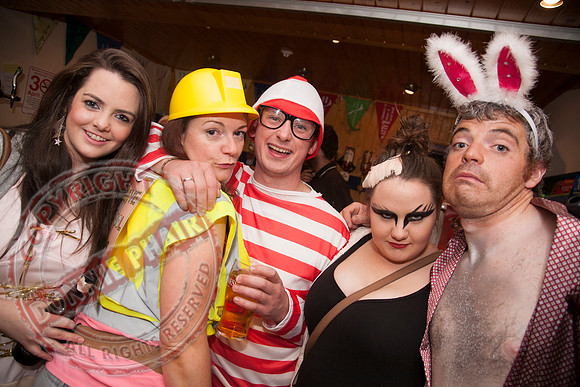 Fancy Dress Party in Derryadd Boat Club, County Fermanagh.