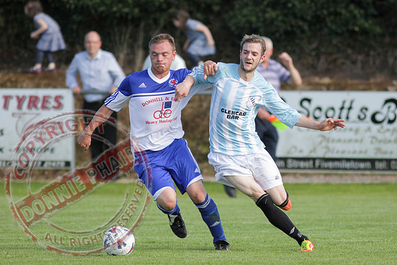 Lisbellaw United FC V Killen in League Game.