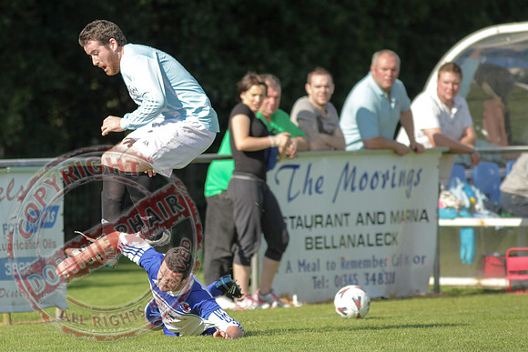 Lisbellaw United FC V Killen in League Game.