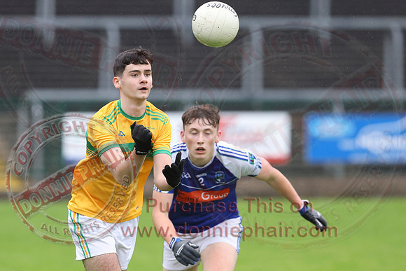 Devenish (1-16) V Irvinestown (1-07) in Reserve B GAA Football Championship Final-8