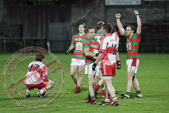 Lisnaskea Emmetts V St. Pats Donagh in Senior Men GAA Football Championship Semi-Final in Brewster Park.