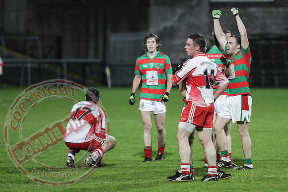 Lisnaskea Emmetts V St. Pats Donagh in Senior Men GAA Football Championship Semi-Final in Brewster Park.