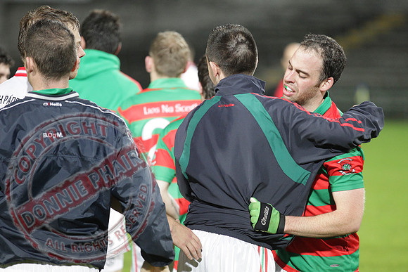 Lisnaskea Emmetts V St. Pats Donagh in Senior Men GAA Football Championship Semi-Final in Brewster Park.
