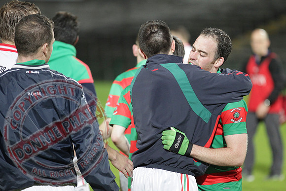 Lisnaskea Emmetts V St. Pats Donagh in Senior Men GAA Football Championship Semi-Final in Brewster Park.