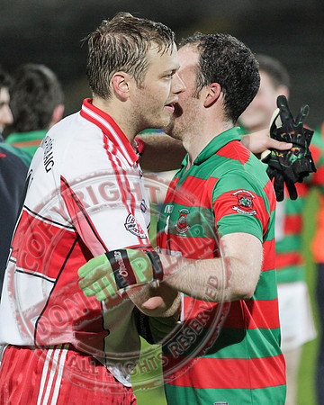 Lisnaskea Emmetts V St. Pats Donagh in Senior Men GAA Football Championship Semi-Final in Brewster Park.
