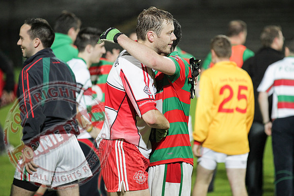 Lisnaskea Emmetts V St. Pats Donagh in Senior Men GAA Football Championship Semi-Final in Brewster Park.